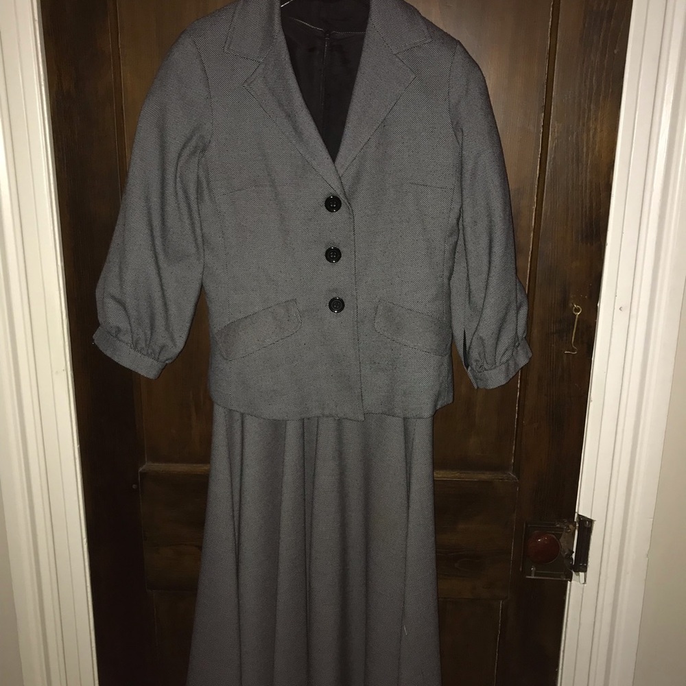 Two piece Dress and Blazer set by Meg
